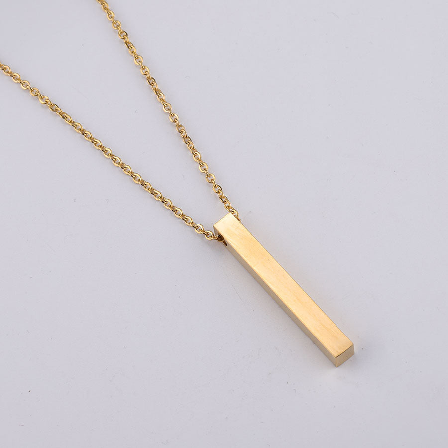 Customisable Bar Necklace