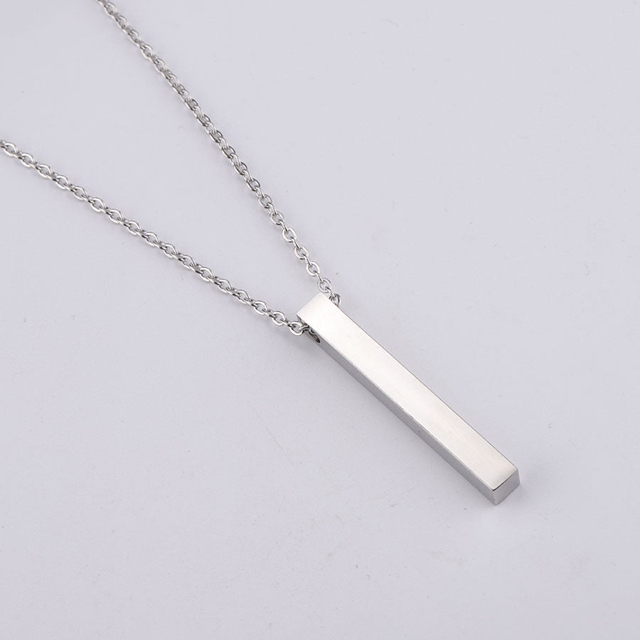 Customisable Bar Necklace