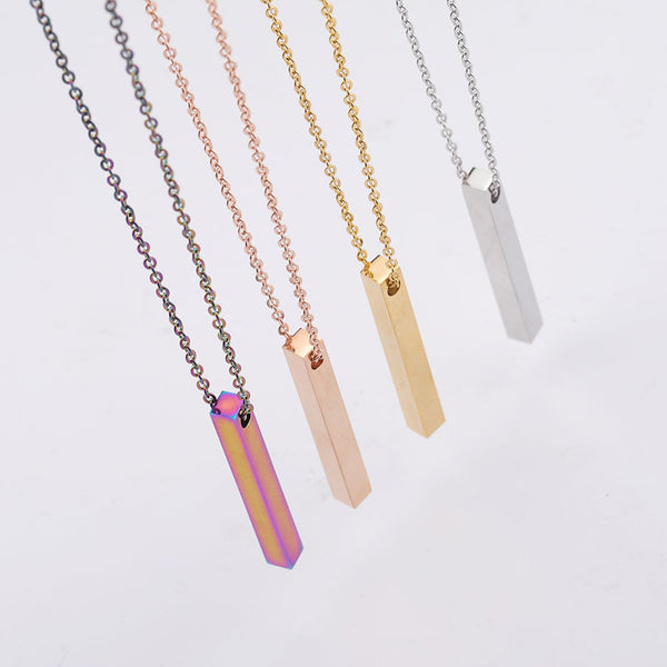 Customisable Bar Necklace